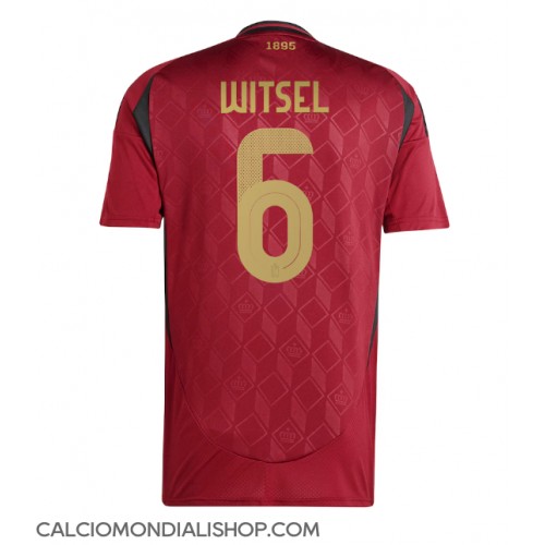 Maglie da calcio Belgio Axel Witsel #6 Prima Maglia Europei 2024 Manica Corta